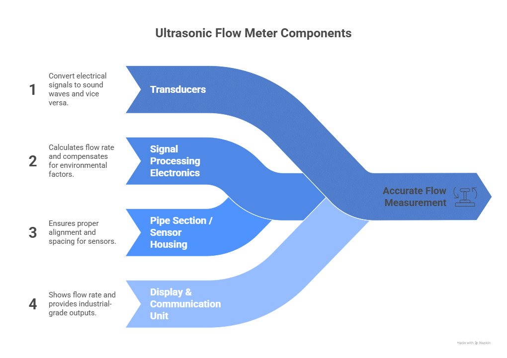 What’s Inside an Ultrasonic Flow Meter